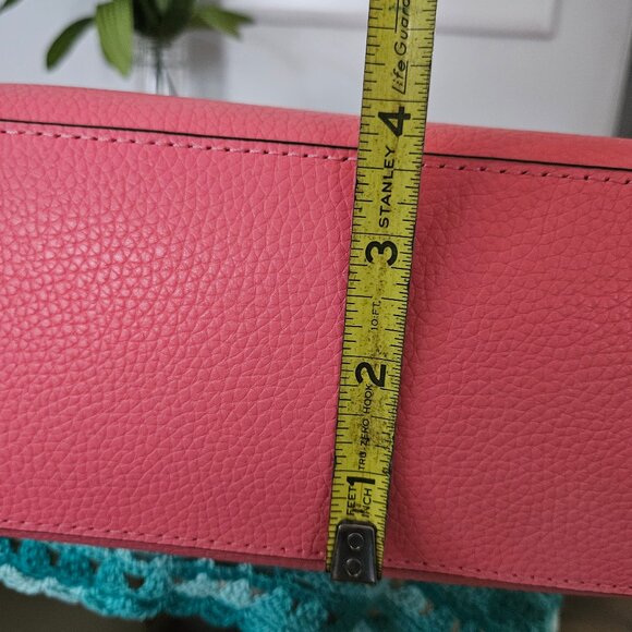 *****SOLD****MICHAEL KORS EMILIA SMALL SATCHEL SHOULDER CROSSBODY BAG GRAPEFRUIT - Picture 11 of 11